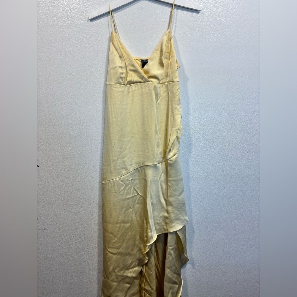 Wild Fable Asymmetrical Yellow Dress